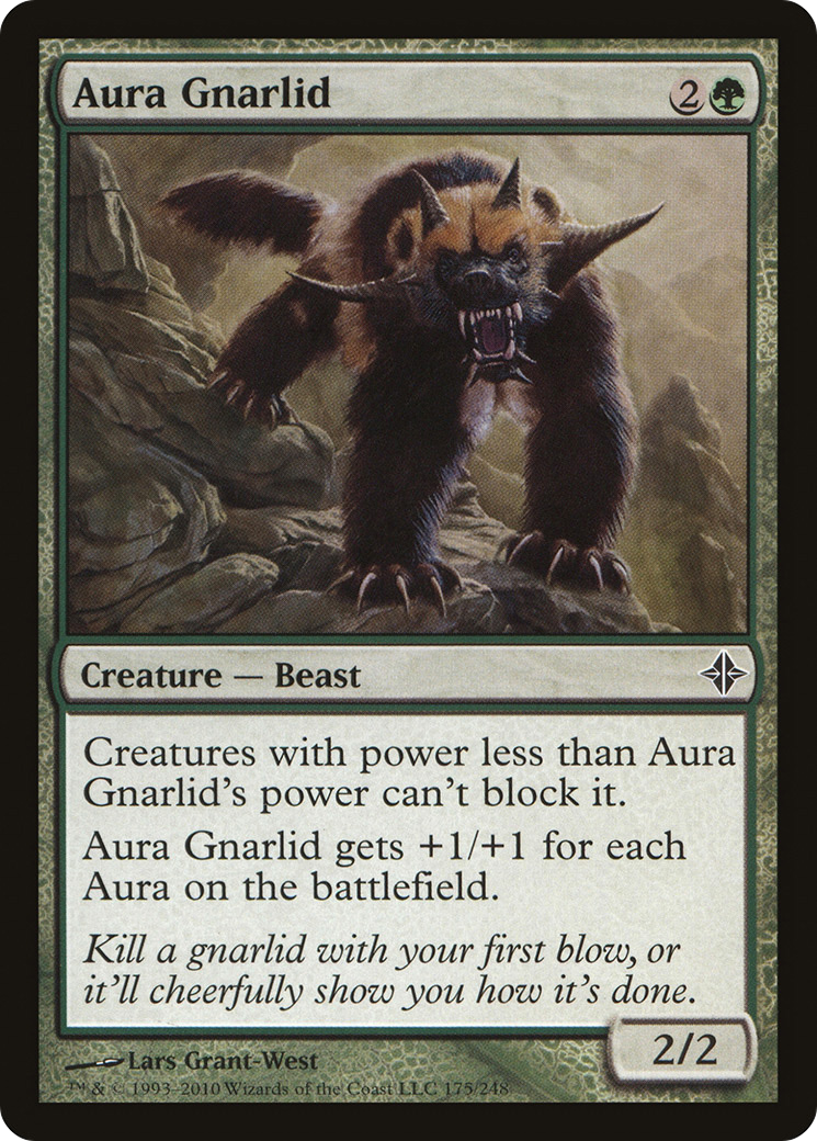 Aura Gnarlid (ROE-175) - Rise of the Eldrazi Foil