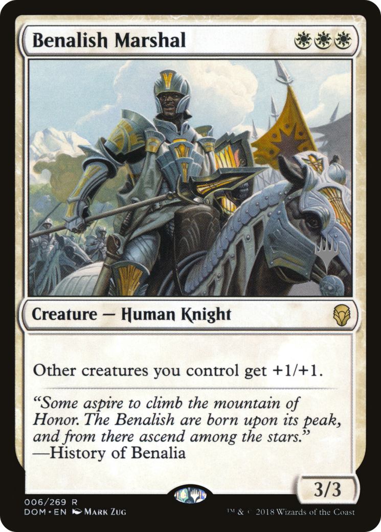 Benalish Marshal (PPM20-006) - Dominaria Promos