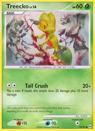 Treecko (78) 078 Arceus - Common