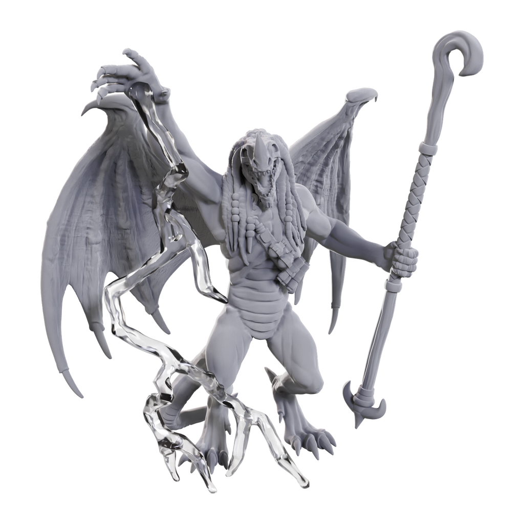 Nolzur's Marvelous Miniatures - Blue Abishai