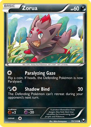 Zorua (70) 070/108 Dark Explorers - Common