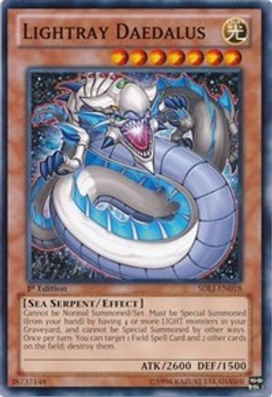 Lightray Daedalus (SDLI-EN018) - Structure Deck: Realm of Light 1st Edition