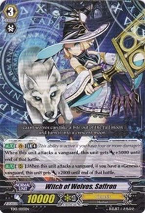 Witch of Wolves, Saffron (TD13/003EN) - Trial Deck 13: Successor of the Sacred Regalia