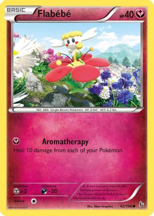 Flabebe (62) 062 XY Flashfire - Common