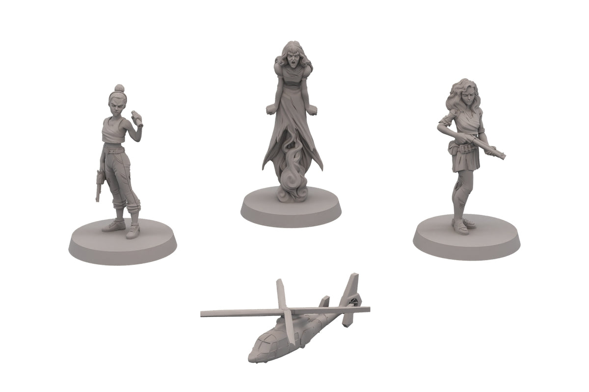 Final Girl: Haunting of Creech Manor Miniatures