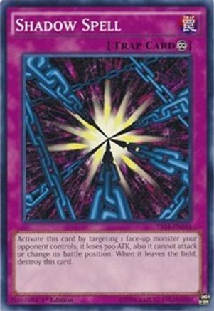 Shadow Spell (YS14-EN035) - Super Starter: Space-Time Showdown 1st Edition