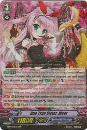 Duo True Sister, Meer (Black) (SP) (EB10/S03EN-B) - EB - Divas Duet