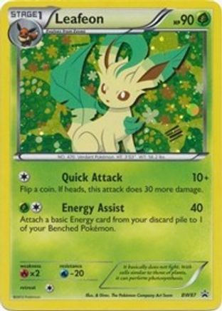 Leafeon BW87 - Holofoil Black and White Promos - Promo