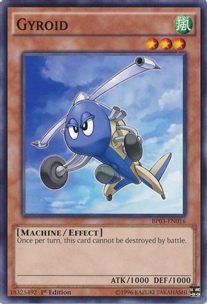 Gyroid (BP03-EN016) - Battle Pack 3: Monster League 1st Edition