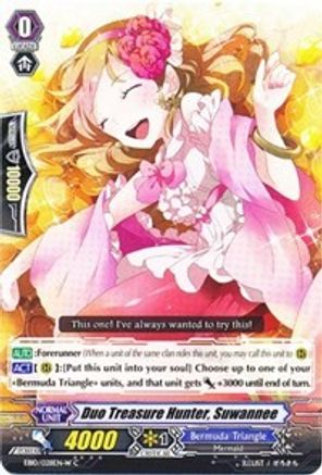 Duo Treasure Hunter, Suwannee (White) (EB10/028EN-W) - EB - Divas Duet