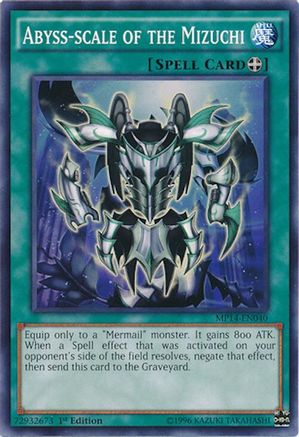 Abyss-scale of the Mizuchi (MP14-EN040) - 2014 Mega-Tins Mega Pack Unlimited