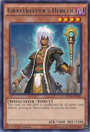 Gravekeeper's Heretic (MP14-EN241) - 2014 Mega-Tins Mega Pack 1st Edition