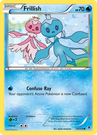 Frillish 020/119 XY Phantom Forces - Common