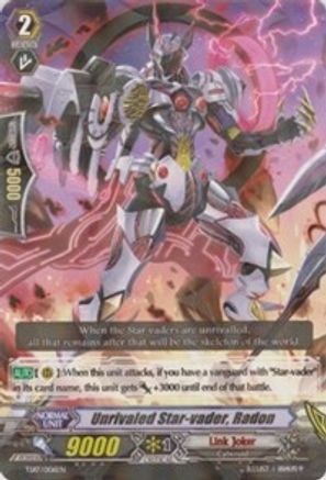 Unrivaled Star-vader, Radon (TD17/006EN) - Trial Deck 17: Will of the Locked Dragon