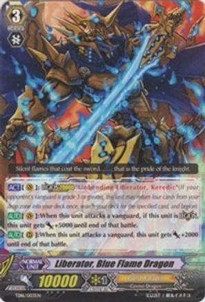 Liberator, Blue Flame Dragon (TD16/003EN) - Trial Deck 16: Divine Judgement of the Bluish Flames