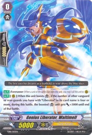 Genius Liberator, Waltimell (TD16/013EN) - Trial Deck 16: Divine Judgement of the Bluish Flames