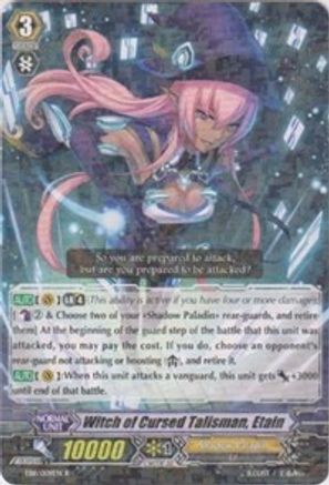 Witch of Cursed Talisman, Etain (EB11/009EN) - EB - Requiem at Dusk