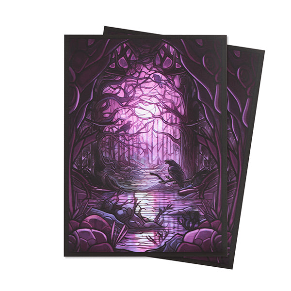 Standard Stained Glass Deck Sleeves 100ct - Decaying Swamp