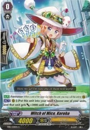 Witch of Mice, Koroha (EB12/028EN) - EB - Waltz of the Goddess