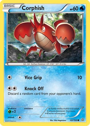 Corphish 042 XY Primal Clash - Common