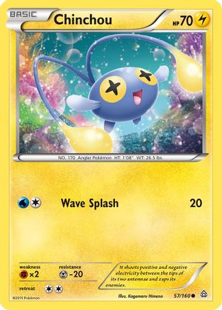 Chinchou 057 XY Primal Clash - Common