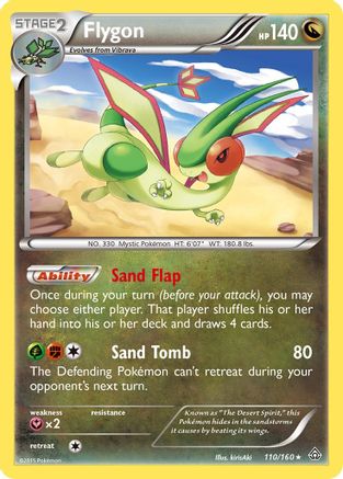 Flygon 110/160 - Holofoil XY Primal Clash - Holo Rare