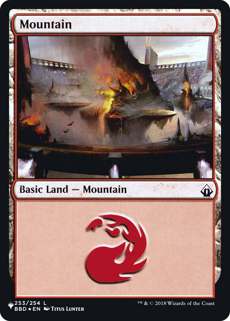 Mountain (BBD) (LIST-253) - The List Foil