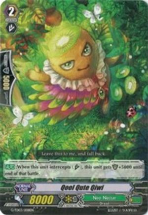Qool Qute Qiwi (G-TD03/008EN) - G-TD03: Flower Maiden of Purity