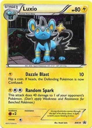 Luxio BW34 - Holofoil Black and White Promos - Promo