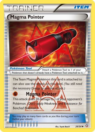 Magma Pointer 024/34 Double Crisis - Uncommon