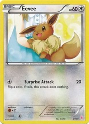 Eevee (13) 013 XY Trainer Kit Sylveon & Noivern - Common