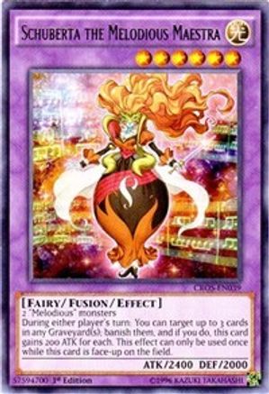 Schuberta the Melodious Maestra (CROS-EN039) - Crossed Souls Unlimited