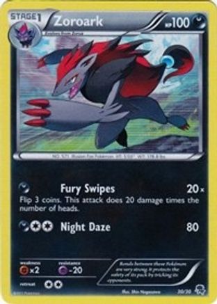 Zoroark (#17 Non-Holo) BW Trainer Kit Excadrill & Zoroark - Common