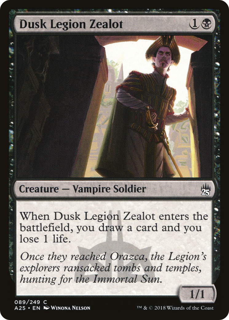 Dusk Legion Zealot (A25-089) - Masters 25 Foil