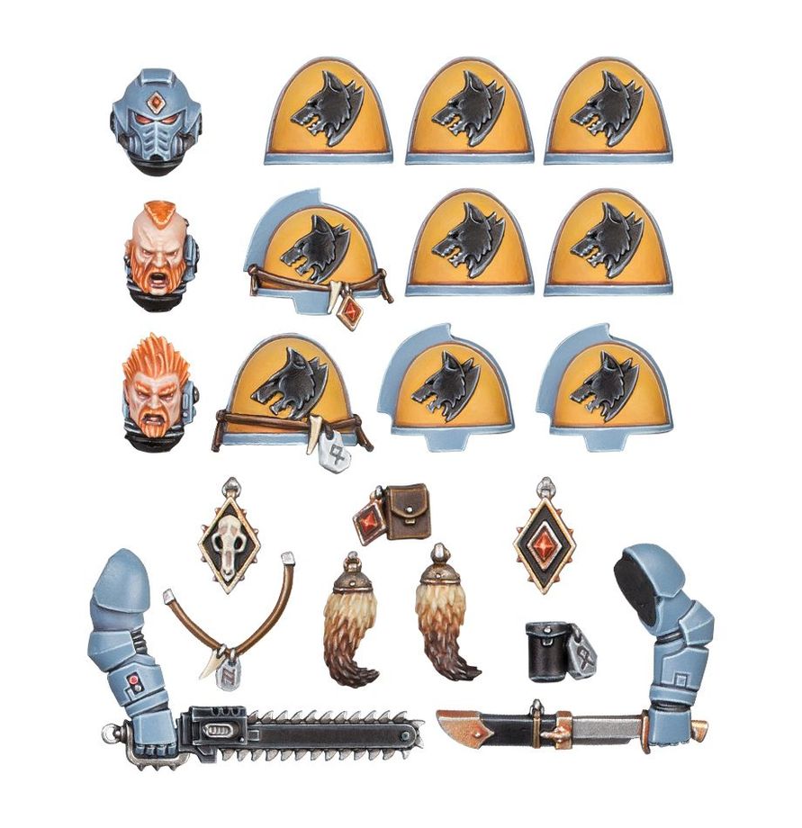 Warhammer: 40k - Space Wolves Primaris Upgrades