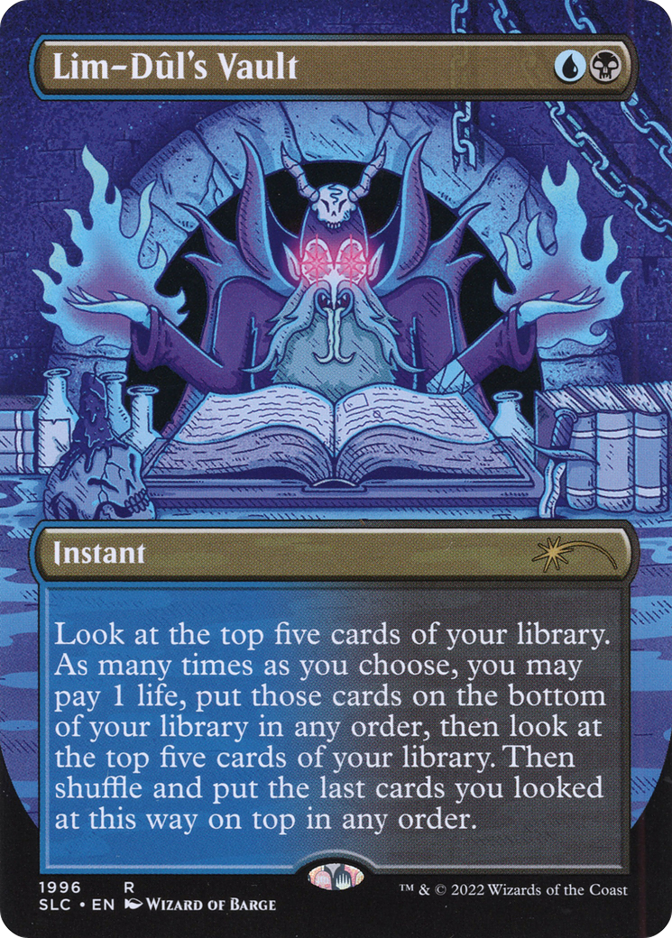 Lim-Dul's Vault (SLC-1996) - Secret Lair Countdown Kit (Borderless) Foil