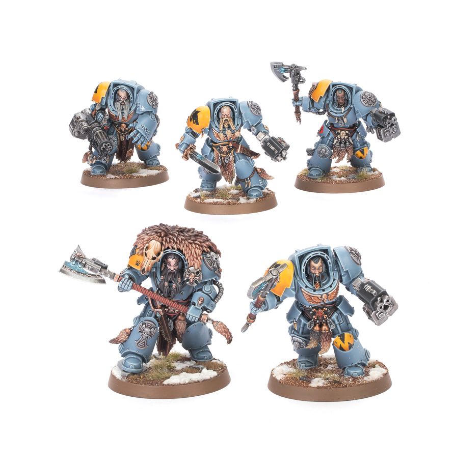 Warhammer: 40k - Space Wolves - Wolf Guard Terminators