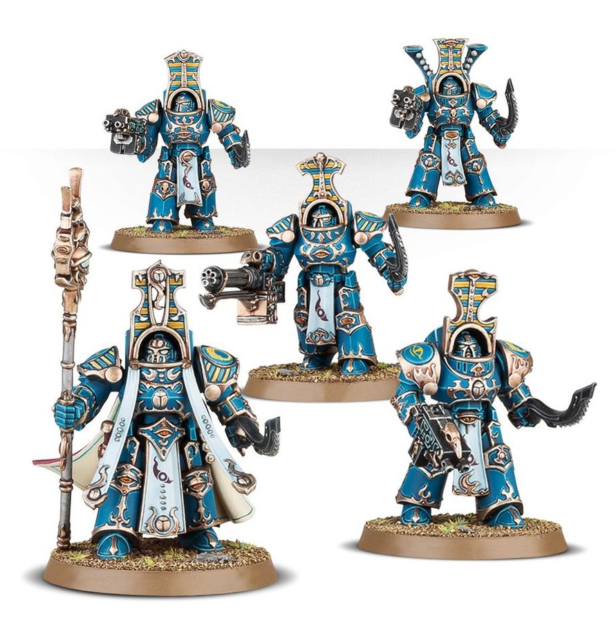 Wahammer: 40k - Thousand Sons - Scarab Occult Terminators
