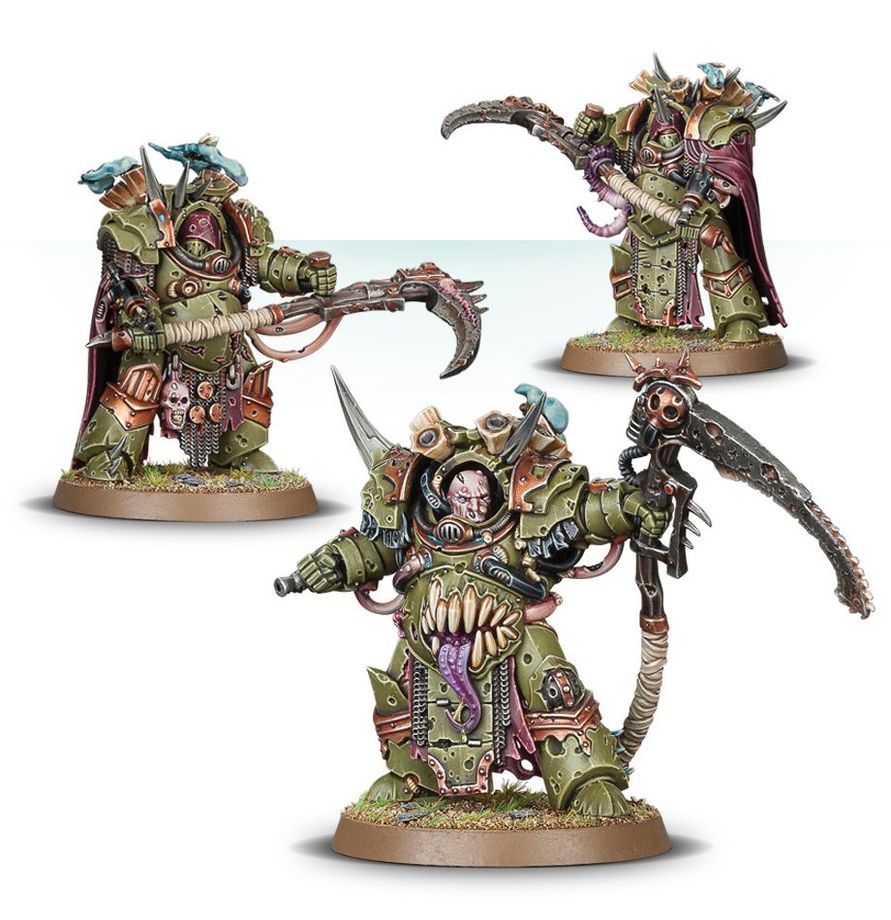 Wahammer: 40k - Death Guard - Deathshroud Terminators