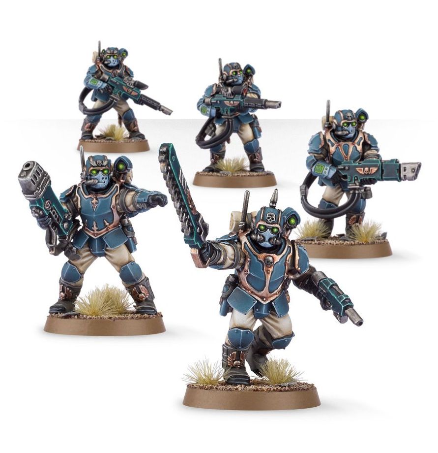 Warhammer: 40k - Astra Militarum - Tempestus Scions