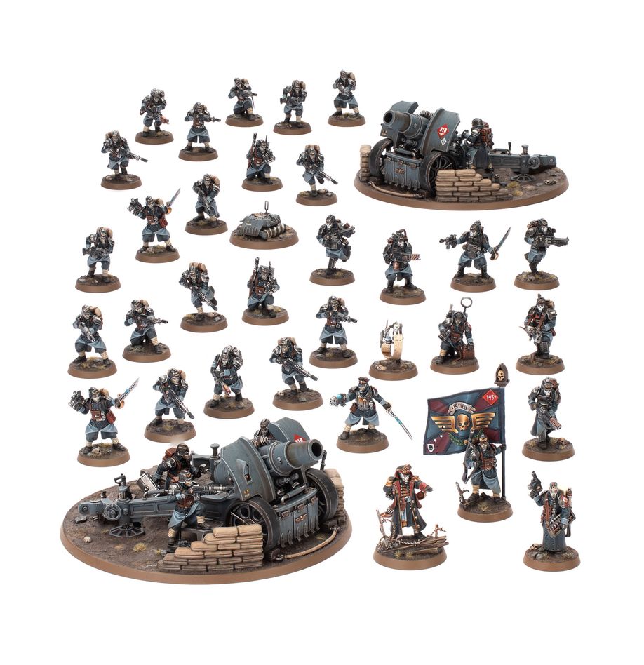Warhammer: 40k - Astra Militarum Battleforce: Krieg Siege Platoon