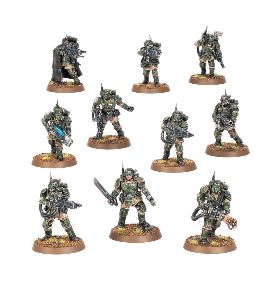 Wahammer: 40k - Astra Militarum - Kasrkin