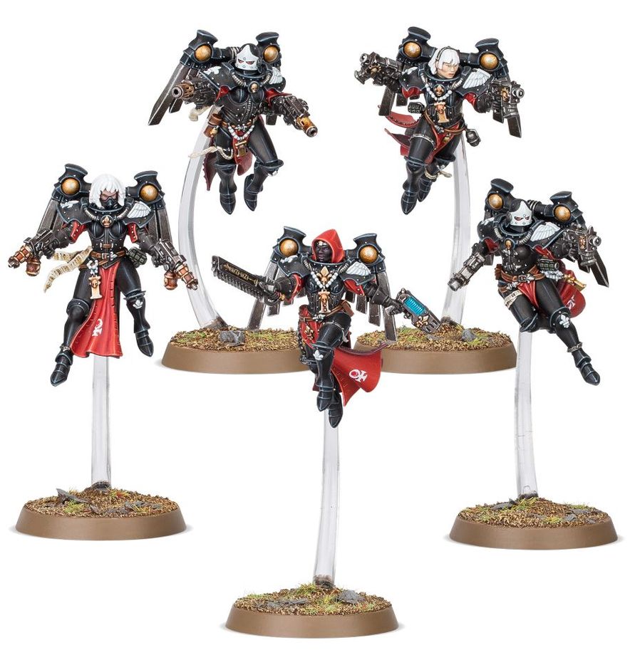 Warhammer: 40k - Adepta Sororitas - Seraphim Squad