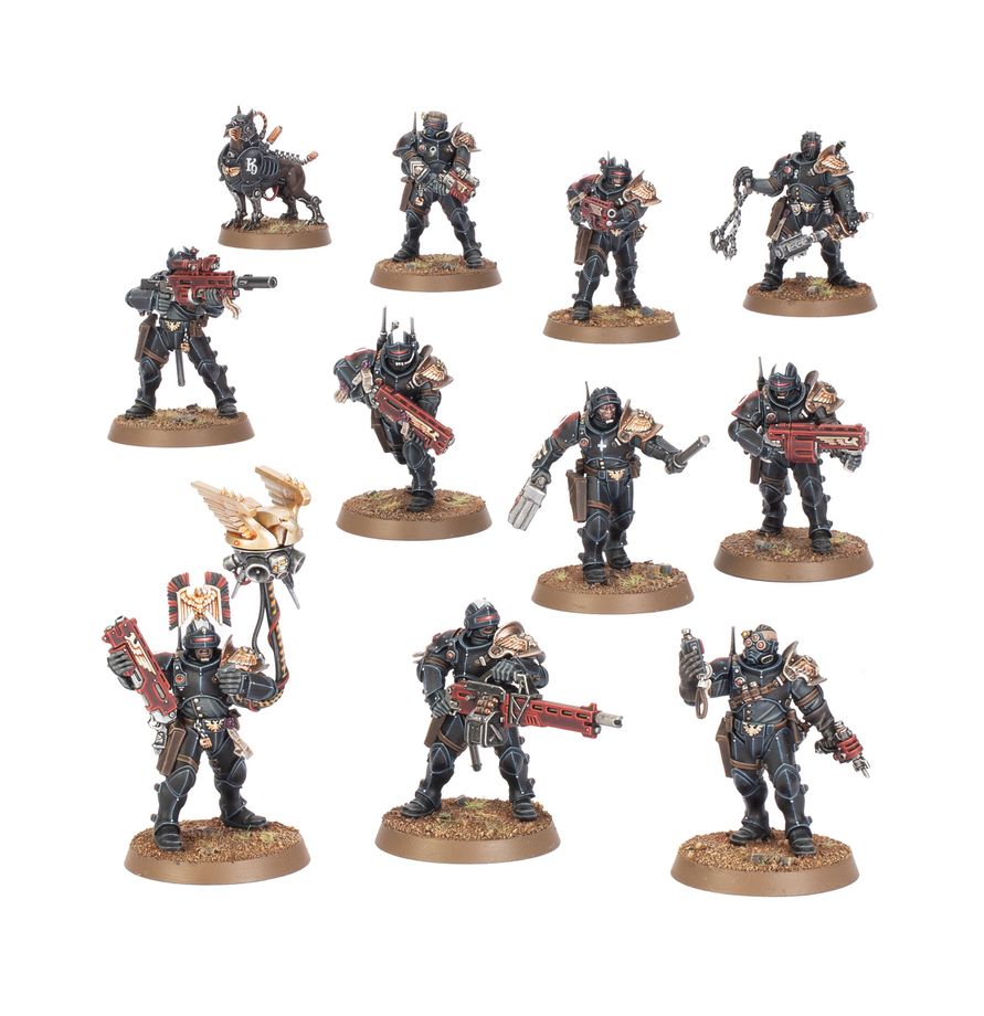 Wahammer: 40k - Imperial Agents - Exaction Squad