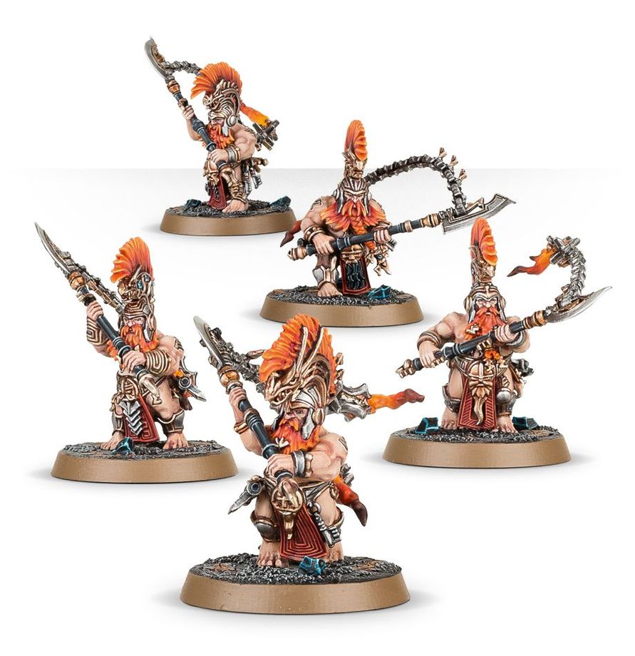 Warhammer - Age of Sigmar - Fyreslayers - Hearthguard Berzerkers