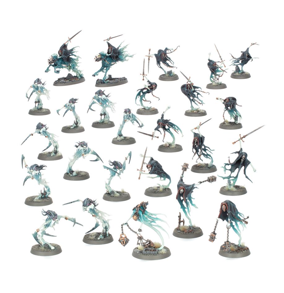 Warhammer: Age of Sigmar - Nighthaunt - Cursed Shacklehorde
