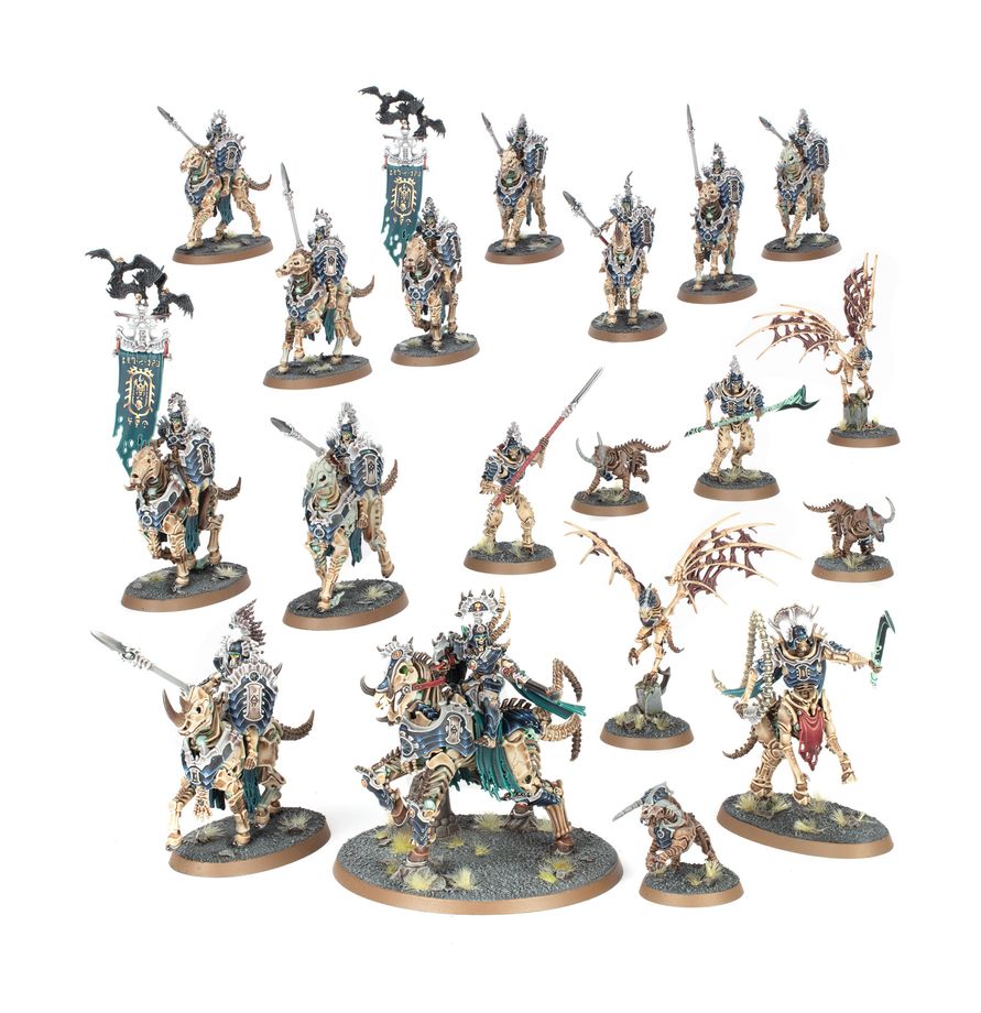 Warhammer: Age of Sigmar - Spearhead: Ossiarch Bonereapers – Kavalos Vanguard