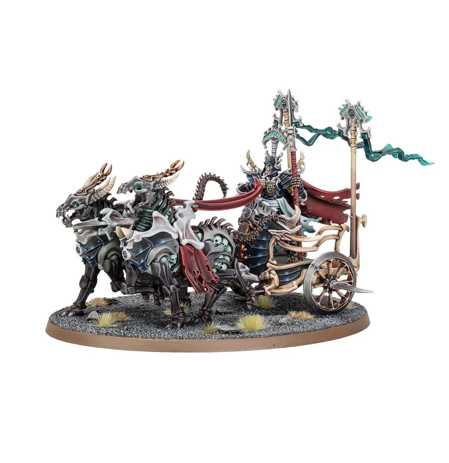 Warhammer: Age of Sigmar - Ossiarch Bonereapers – Liege-Kavalos on War Chariot