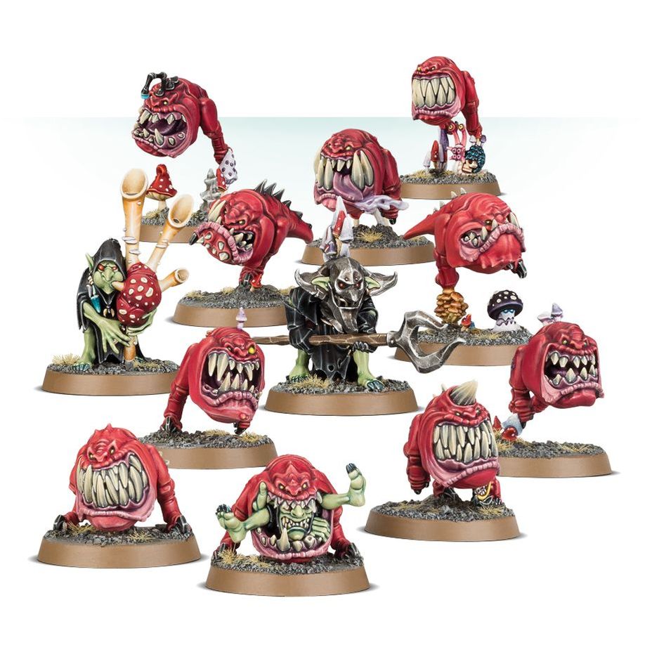 Warhammer - Age of Sigmar - Gloomspite Gitz - Squig Herd