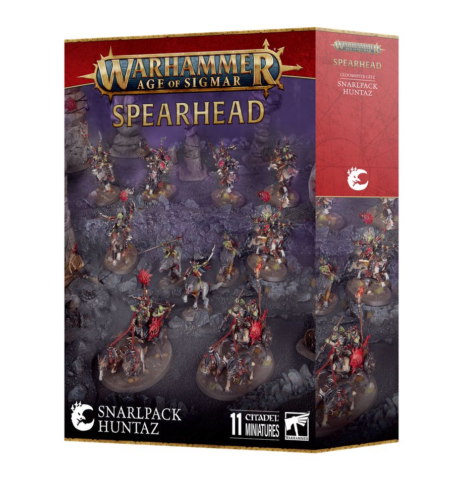 Warhammer: Age of Sigmar - Spearhead: Gloomspite Gitz – Snarlpack Huntaz